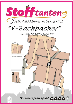 Papierschnittmuster "Y-Backpacker" Rucksack
